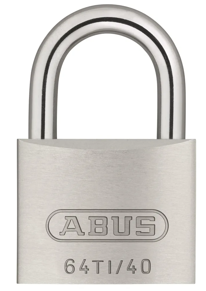 ABUS 64TI/40 Hänglås 40 mm, titalium, 3-pack