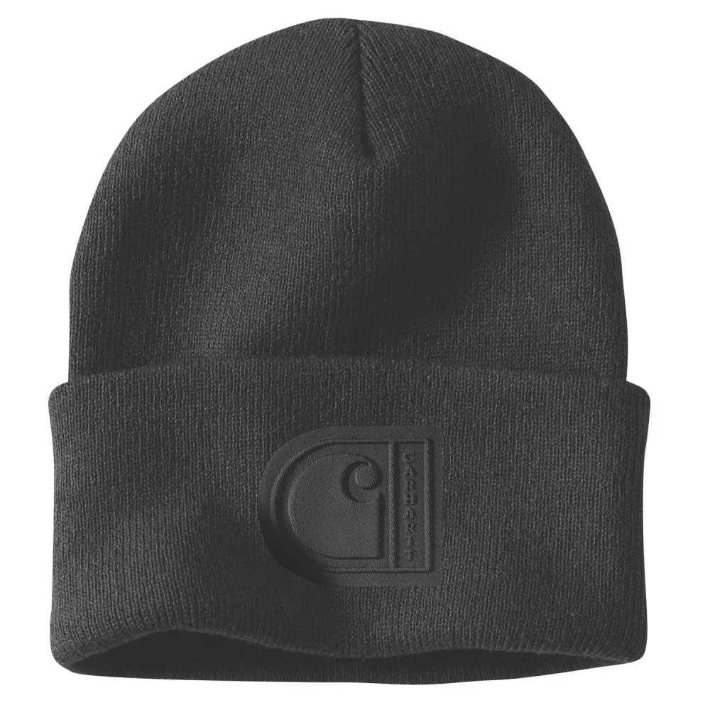 Carhartt Fleece Debossed Hat Mössa Grön - Bild 2