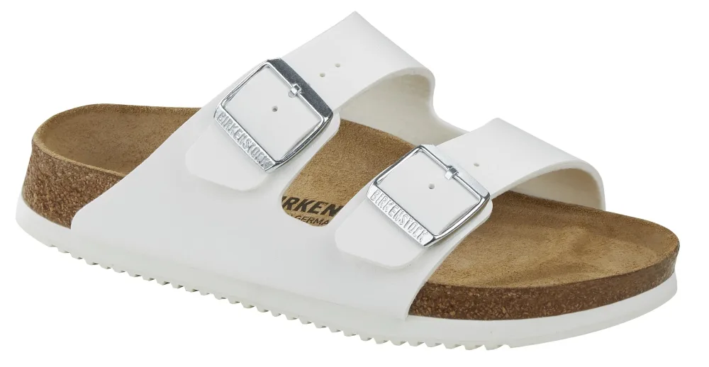 Birkenstock Arizona 101822148 Yrkessandal vit, smal läst 48