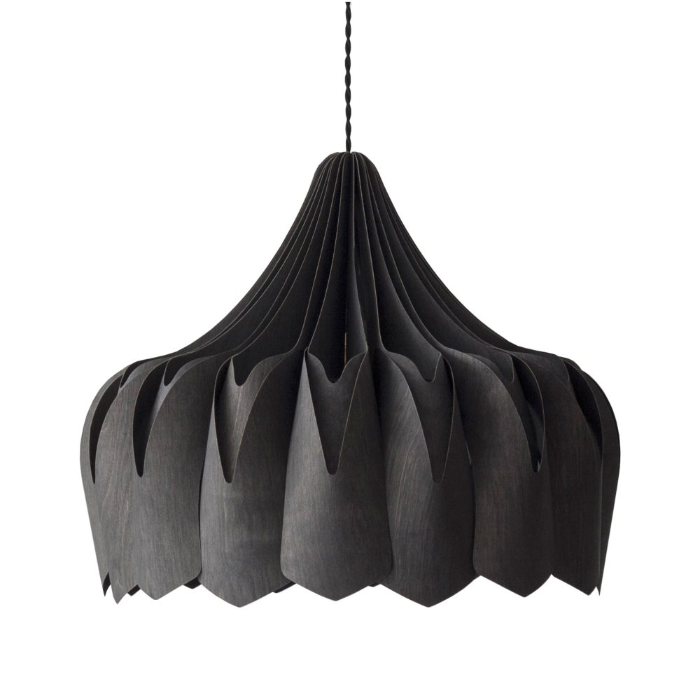 Pioni pendel L Ø52 cm, Svart