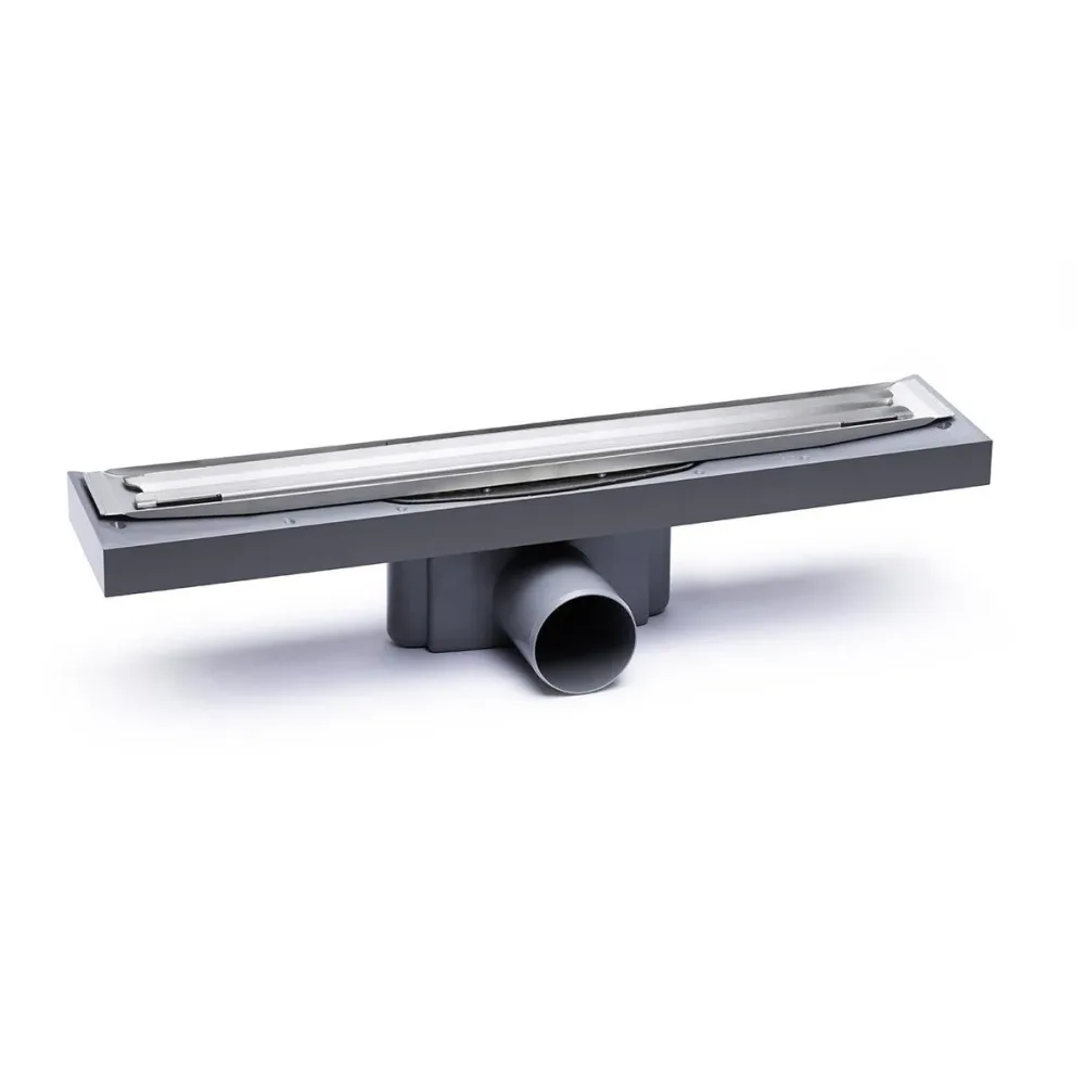 Purus PRO Line Premium 1000 Golvbrunn med ram, sidoutlopp