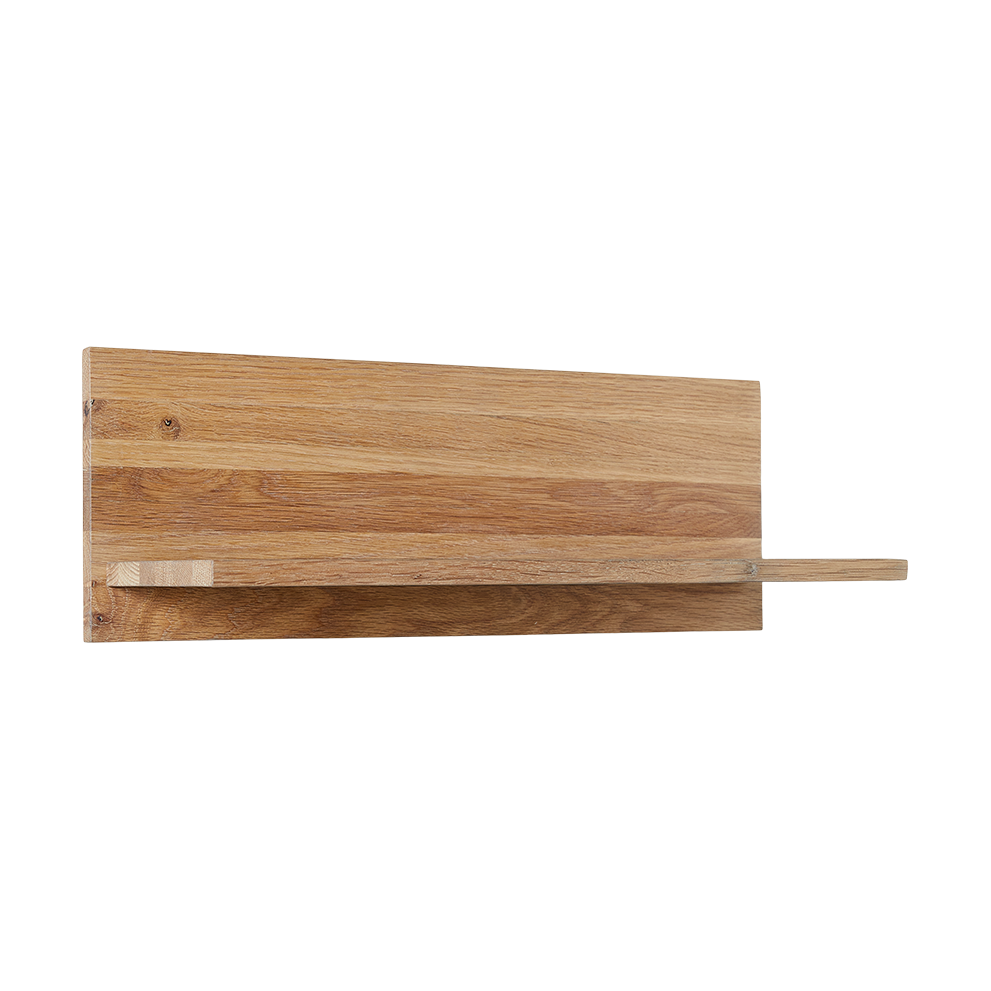 Tokyo vägghylla 50 cm, Natural oak