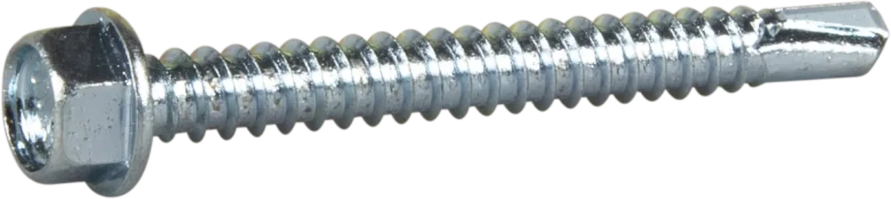 ESSVE 63637 Plåtskruv sexkantshuvud, FZB, utan bricka 6,3 x 75 mm, 100-pack