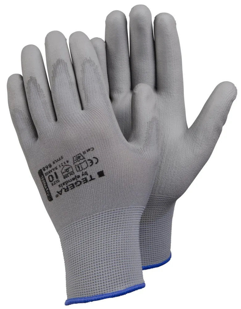 Tegera 868 Montagehandske PU/Polyester, 6 par 10