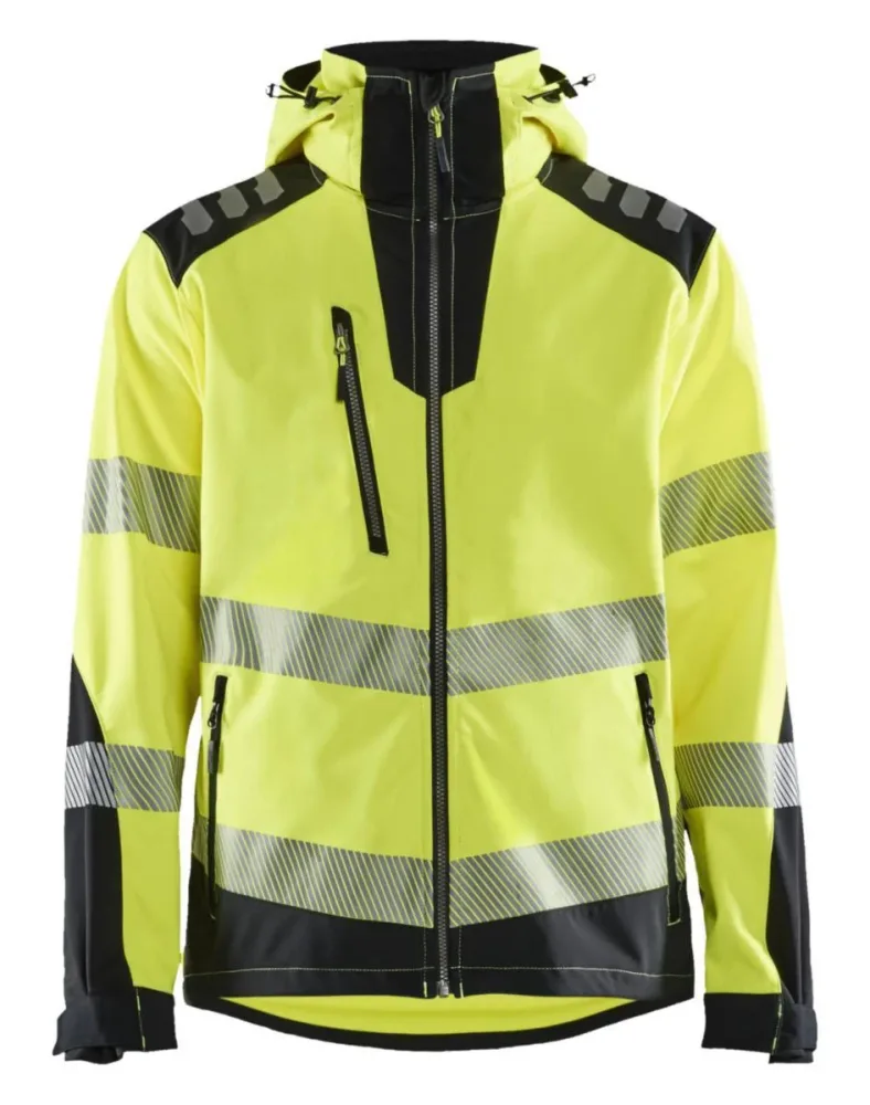 Blåkläder 449125133399S Softshelljacka varselgul/svart Stl S - Bild 2