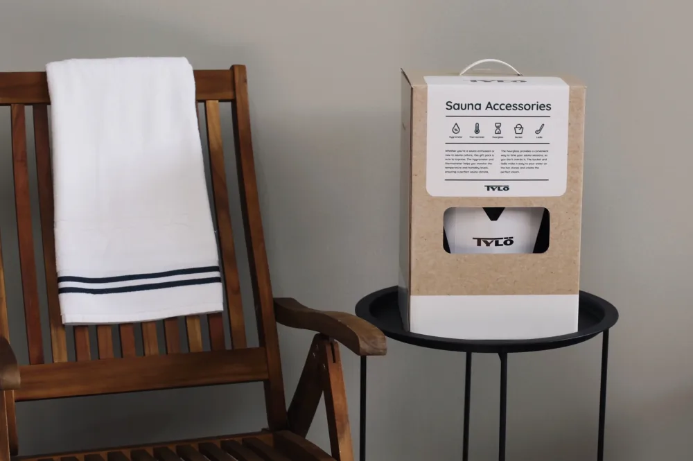 Tylö Taika Listpaket invändig, hörnlist Svart
