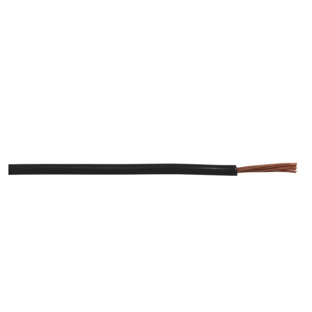 RK (H07V-K), 1x4mm², Svart, 100m, 450/750V, Malmbergs 0844523