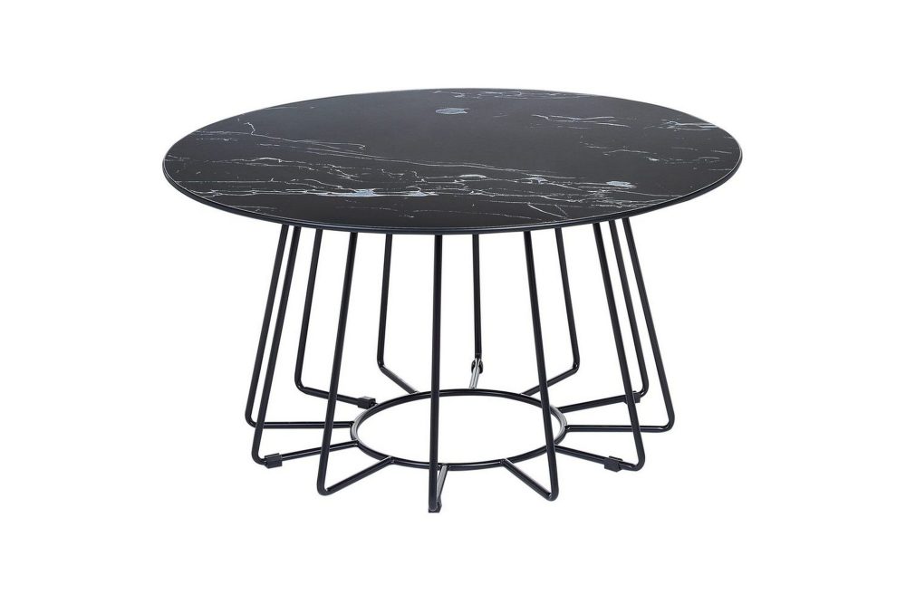 Soffbord Bernie Svart/Vit