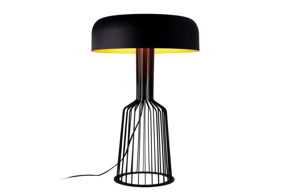 Bordslampa Sourab Ren Svart / Rany