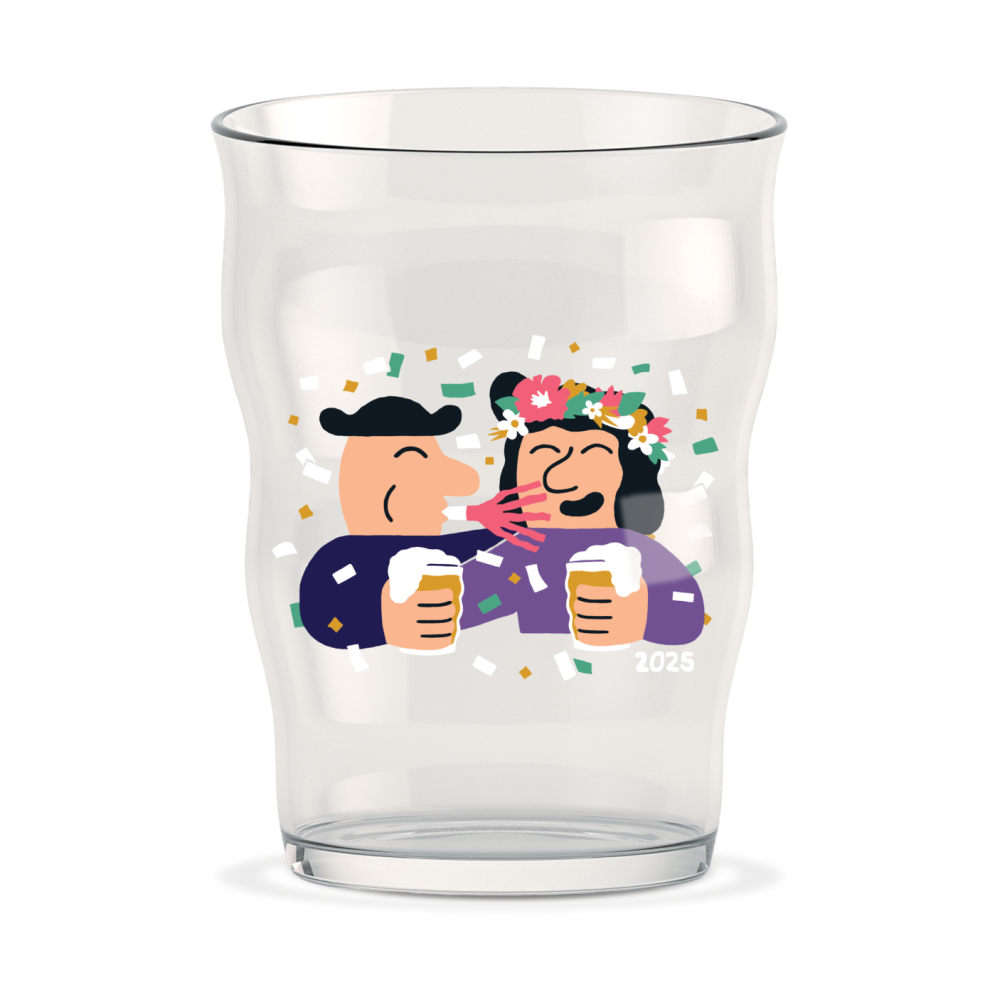 Mikkeller pint ölglas 40 cl, 2025