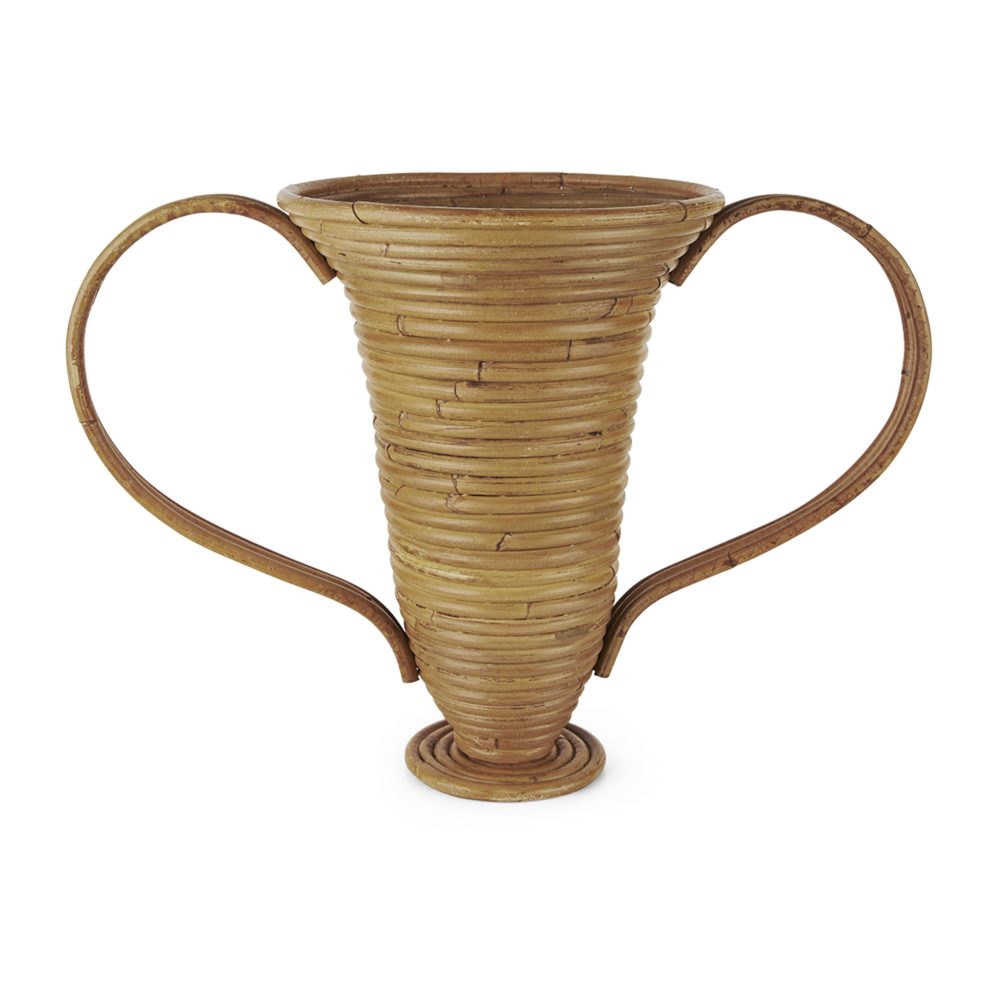 Amphora vas small, Natural stained