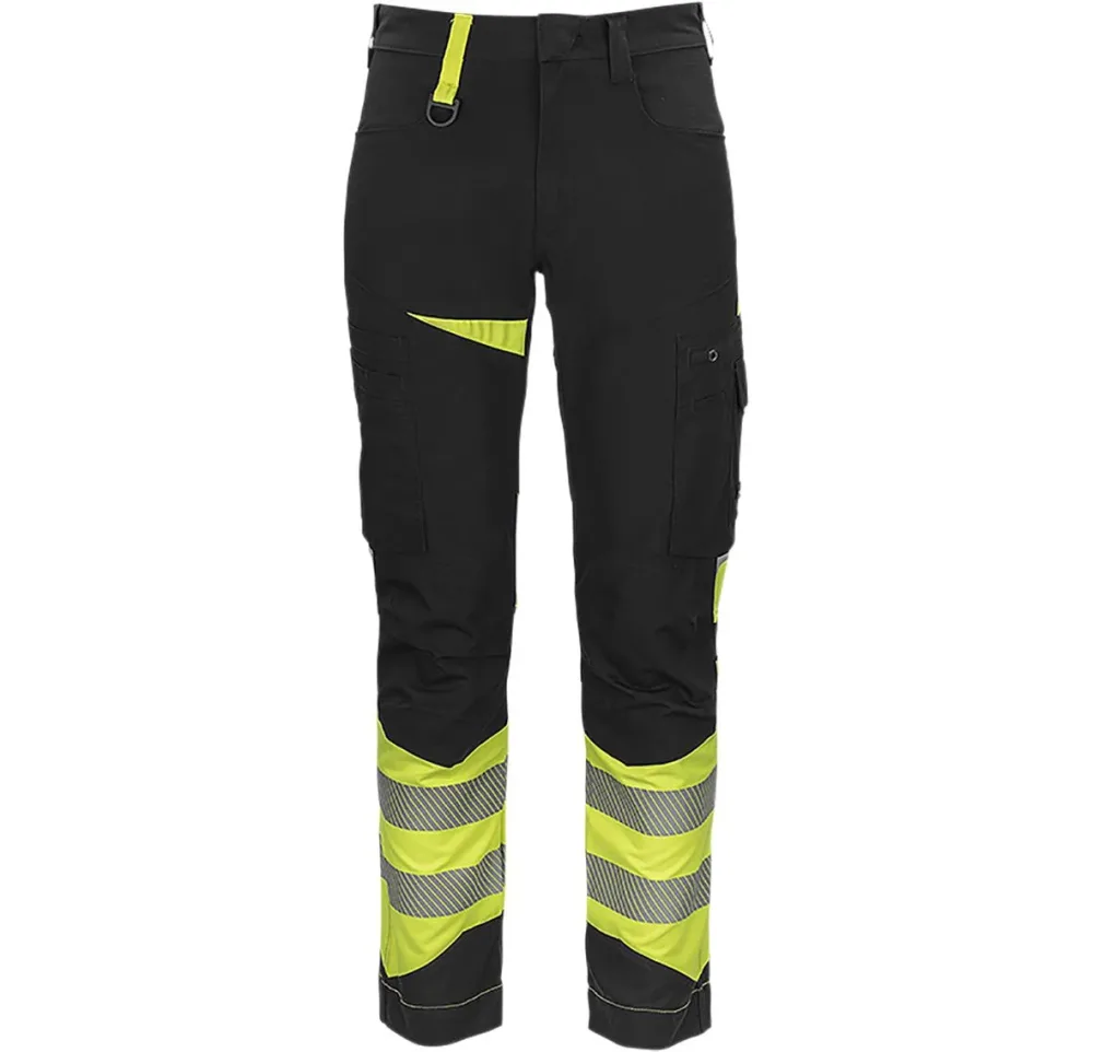 Texstar FP47120991190 Arbetsbyxa Hi-Vis gul/svart Hi-Vis gul/svart