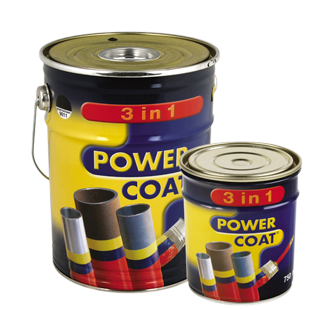 POWER COAT 3IN1 RAL 3020 TRAFIKRÖD 0.75L