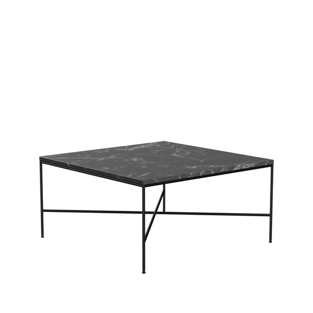Planner MC320 soffbord, Marble charcoal-black