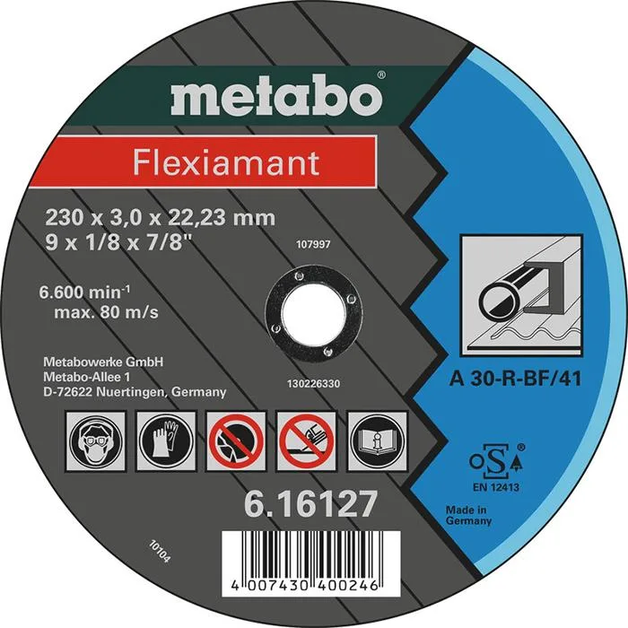 Metabo 616127000 Kapskiva