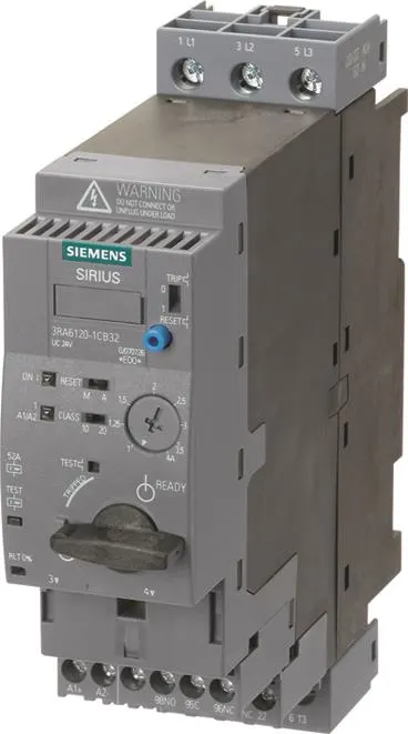 Siemens 3RA61 Kompaktstartare AC/DC 24 V, 1-4 A