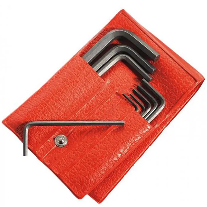 Facom 82H.JU13 Insexnyckelsats korta, i fodral 3/32"-3/4", 13 st.