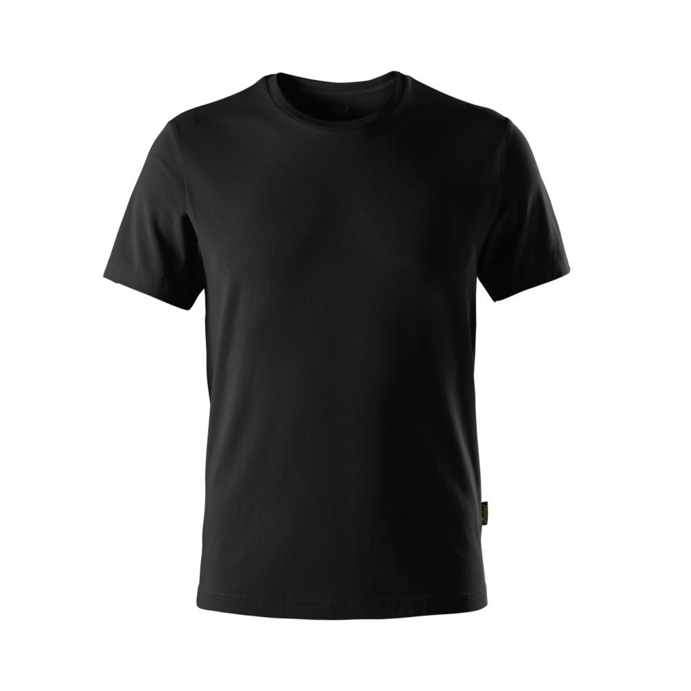 T-SHIRT SLIM FIT SVART STL S