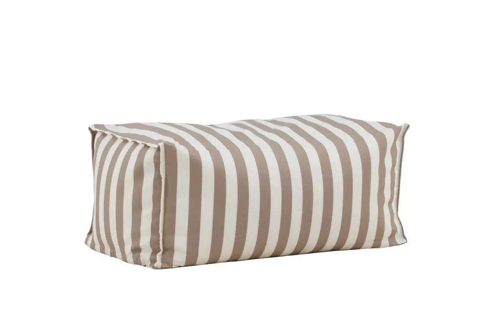 Venture Home Redang Fotpall Vit/Beige Vit/Beige