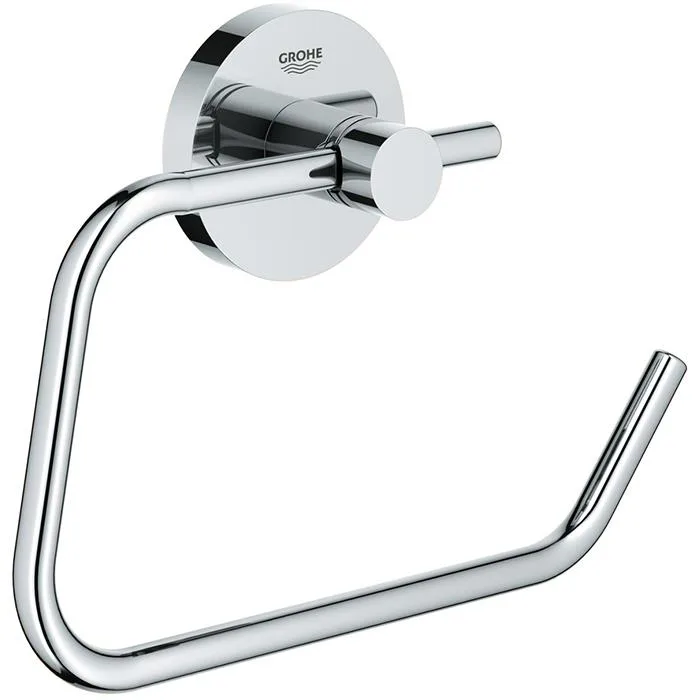 Grohe Essentials Toalettpappershållare utan lock Krom