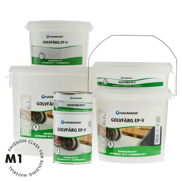 Golvfärg EP-V - 5003 Ljusgrå - 4 kg