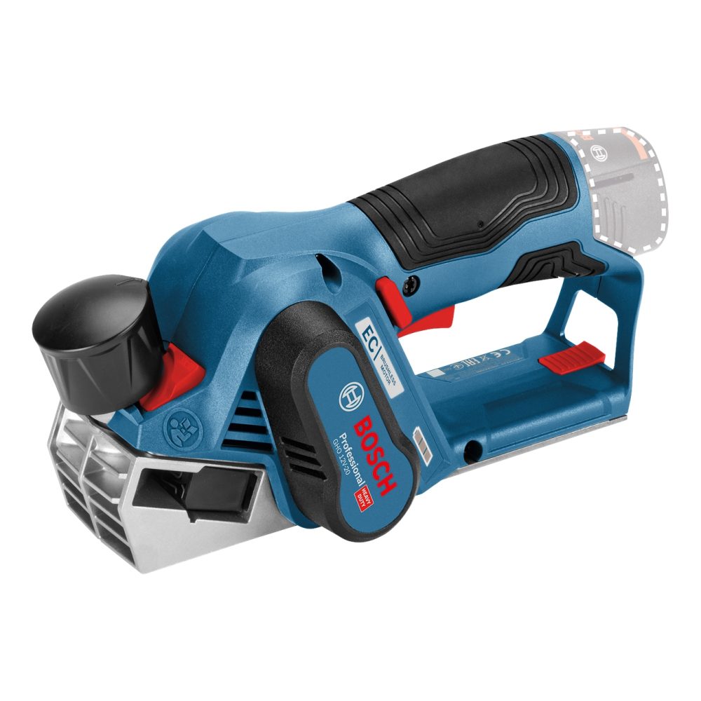 Kjøp Bosch Elektrisk høvel GHO 12V-20, 14,500 o/min, 56 mm, 1,5 kg