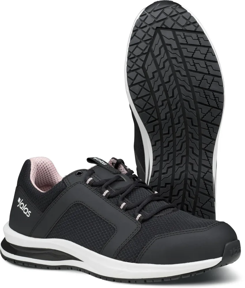 Jalas TEMPUS 5628 Skyddssko S1P, ESD, svart/rosa 42