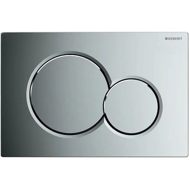 Geberit Sigma 01 Spolplatta dubbelspolning Blankförkromad - Bild 2