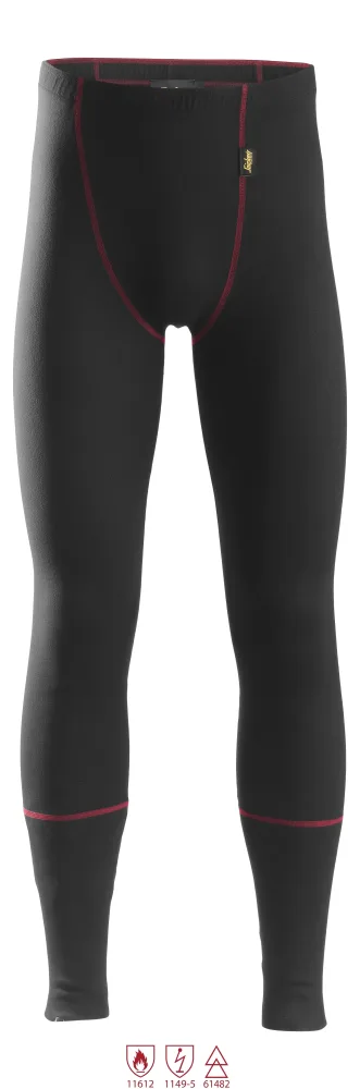 Snickers Workwear 9460 ProtecWork Långkalsong svart, flamskydd XL