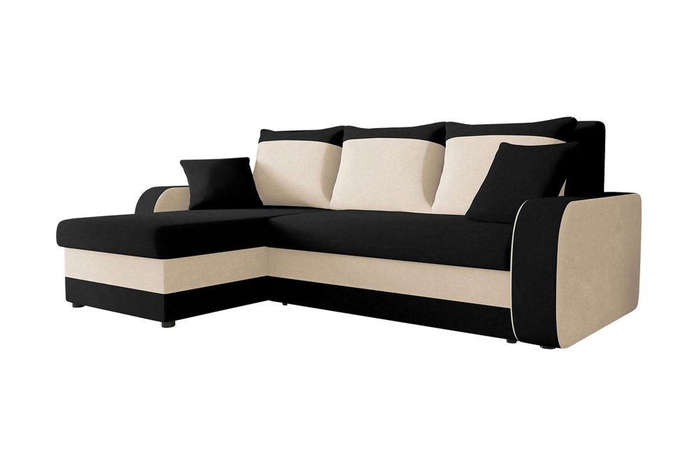 Alvared Djup 3 sits L soffa -Hörnbäddsoffa Universal 230 cm