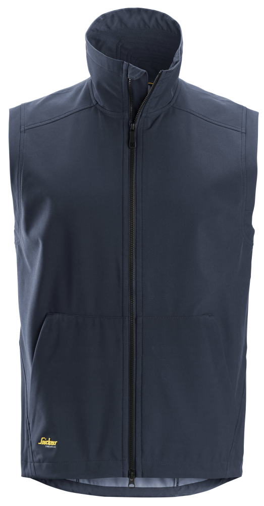 SOFTSHELLVÄST SNICKERS WORKWEAR 4505 MARIN XL, VINDTÄT