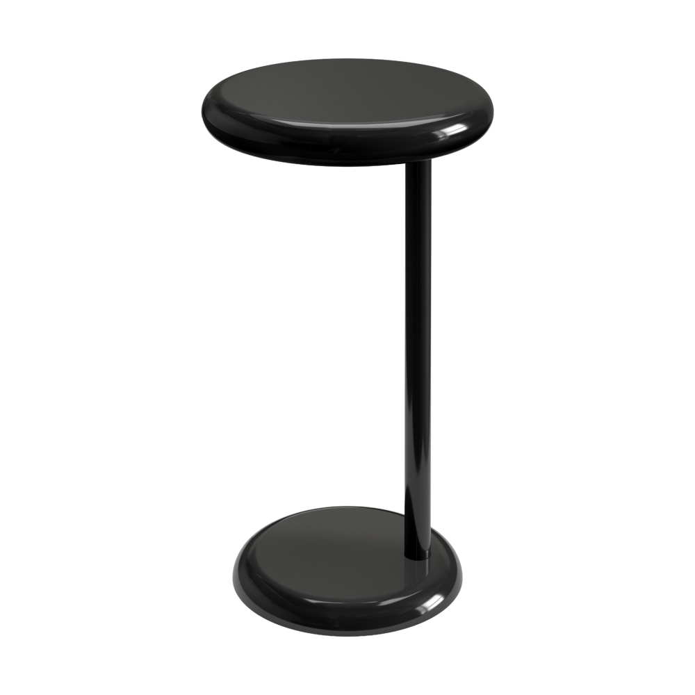Spot sidobord, Black, Ø35x55 cm