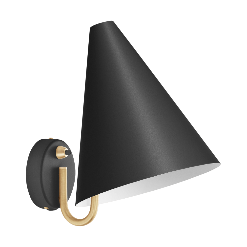 Mosaik vägglampa, Black