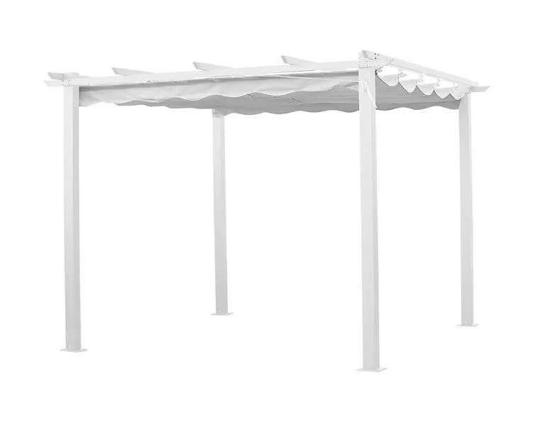 Jabo 10146 Pergola 3 x 3 m Vit - Bild 2