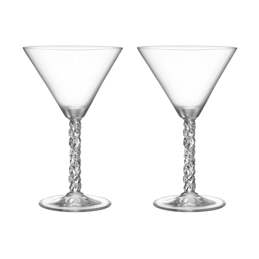 Carat martiniglas 25 cl 2-pack, Klar