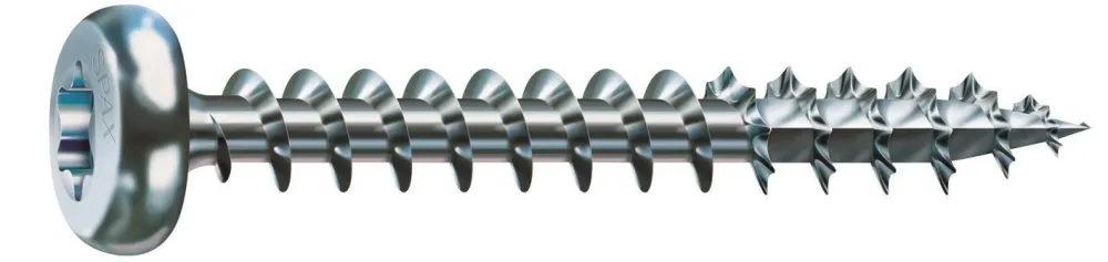 SPAX 0207000350203 Träskruv TKT, A2 3,5 x 20 mm, 200-pack