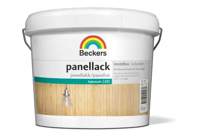 Beckers 050205 Panellack halvmatt Transparent - Bild 2