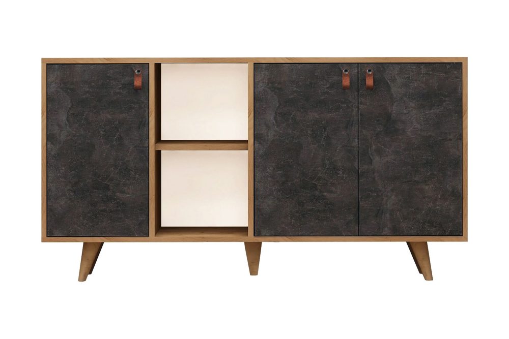 Mod Design Skänk Läderbeslag