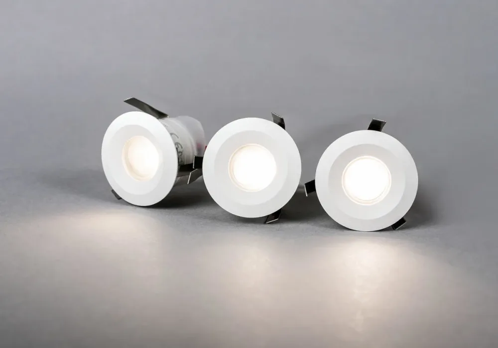 Hide-a-Lite Core Smart Outdoor Downlight vit, 3000 K, 3-pack
