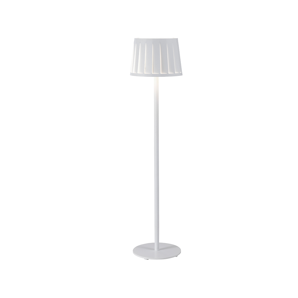 AVS golvlampa, vit matt