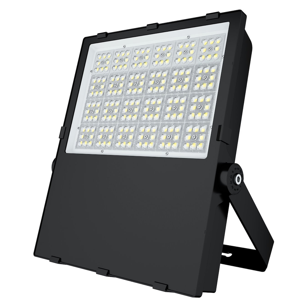 Strålkastare Areal 300W 220-240V 4000K 54000lm IP66 Svart Malmbergs 9977408