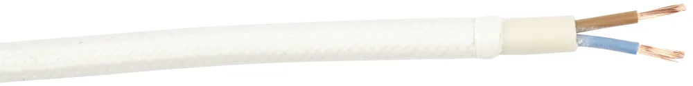 Gelia 4070920081 Textilkabel SKK, 3G0.75 25 m bobin Svart
