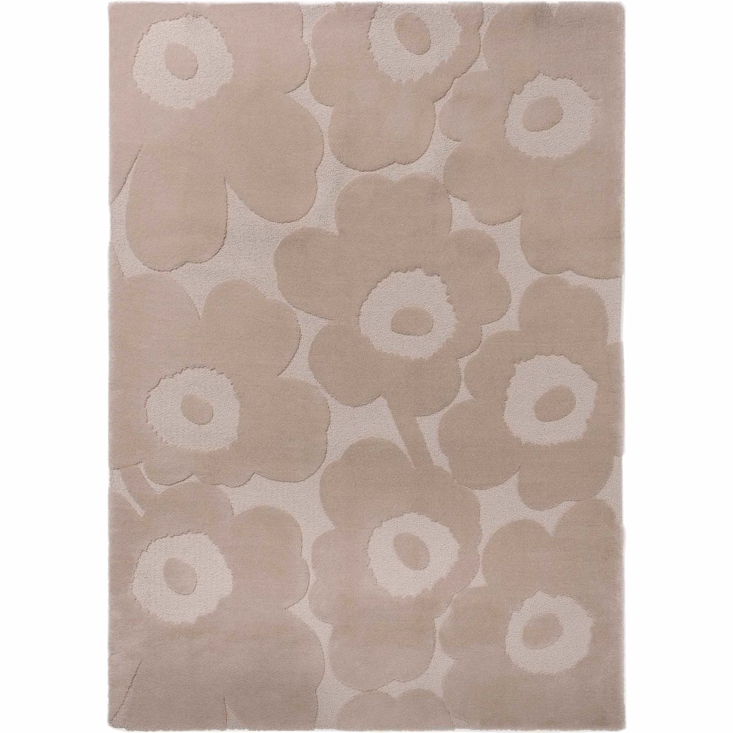 Unikko Matta 140x200 cm, Light Beige
