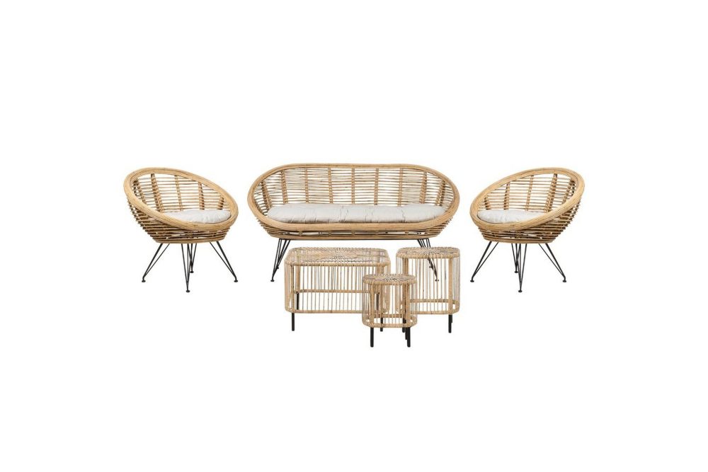 Loungegrupp med bord Maratea/Cesenatico 4-Sits