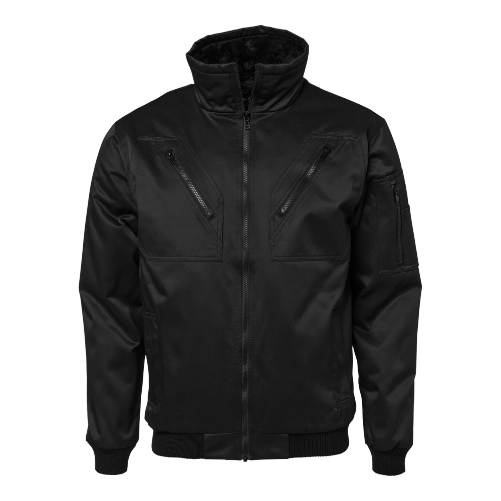 PILOTJACKA TOP SWEDE SVART M