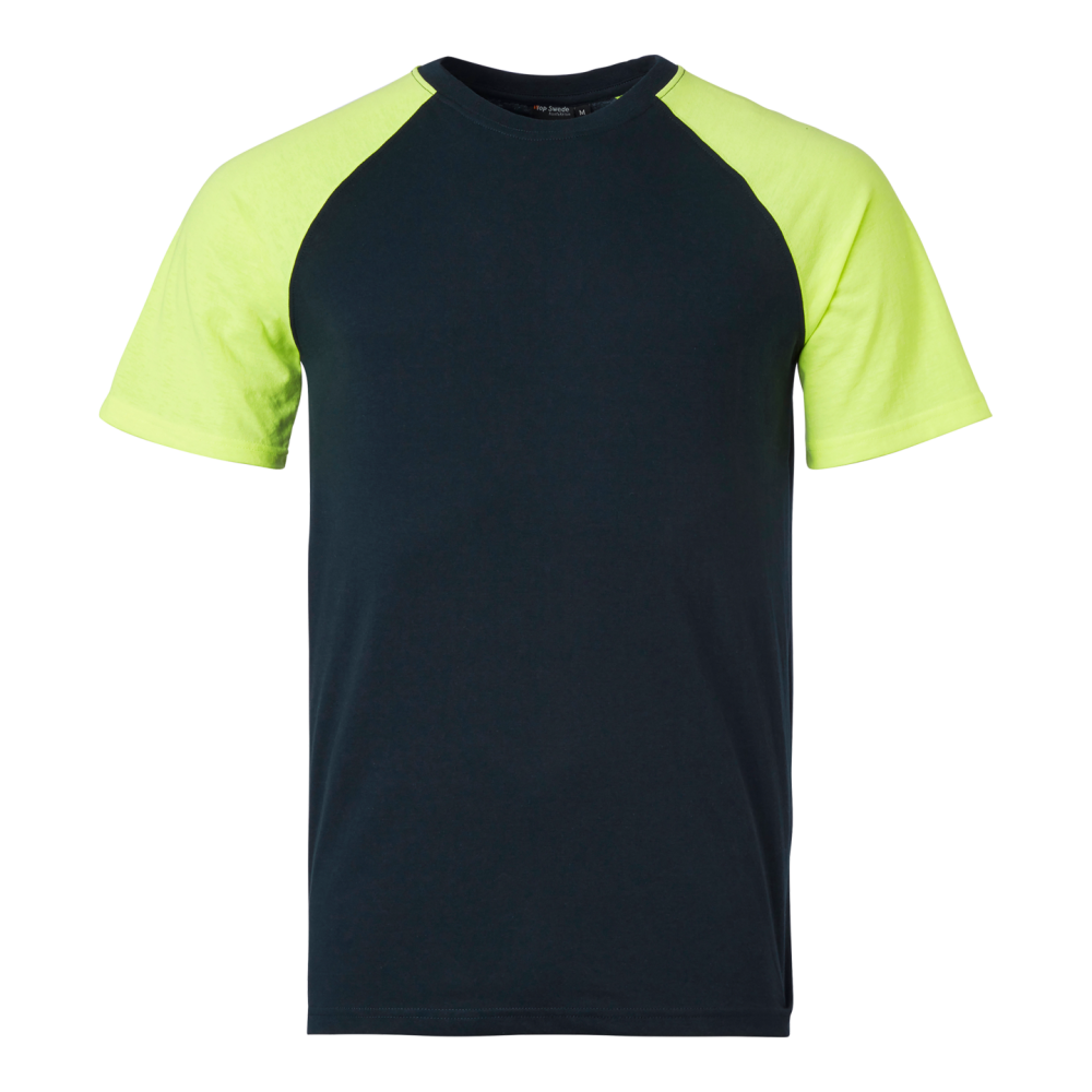 T-SHIRT TOP SWEDE 225 MARIN/GUL XXL