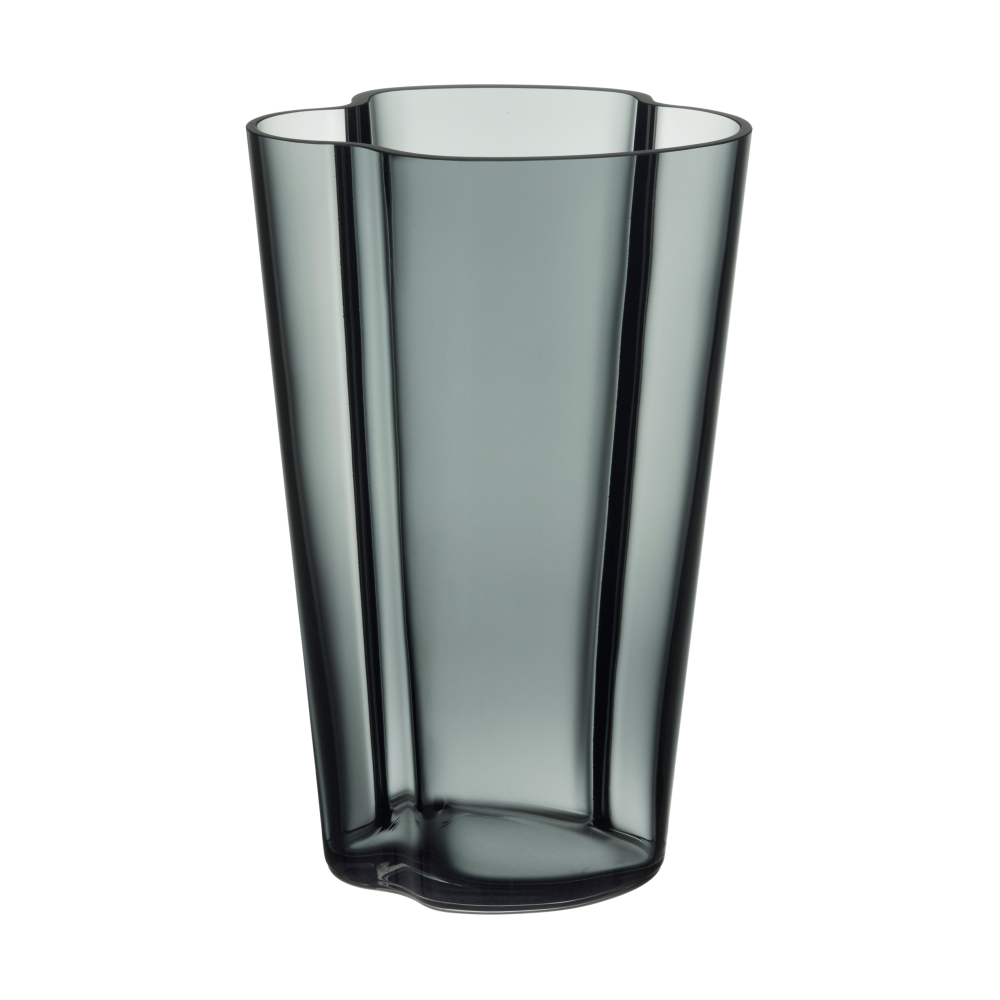 Alvar Aalto vas mörkgrå, 220 mm