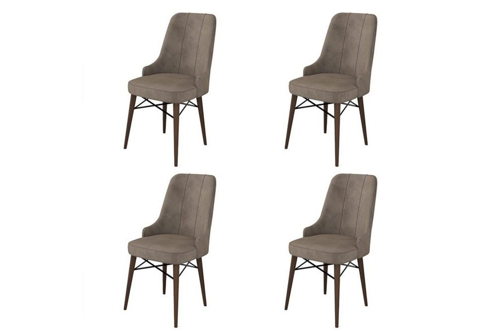 Matstol Jandela Cappuccino / brun