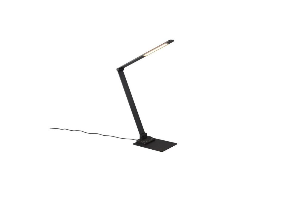 Bordslampa TRIO Travis Mattsvart
