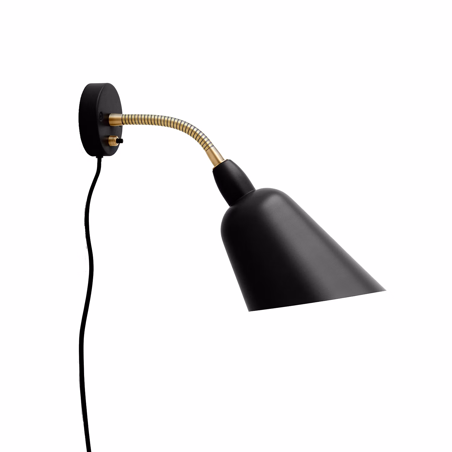 Bellevue AJ9 Vägglampa, Svart